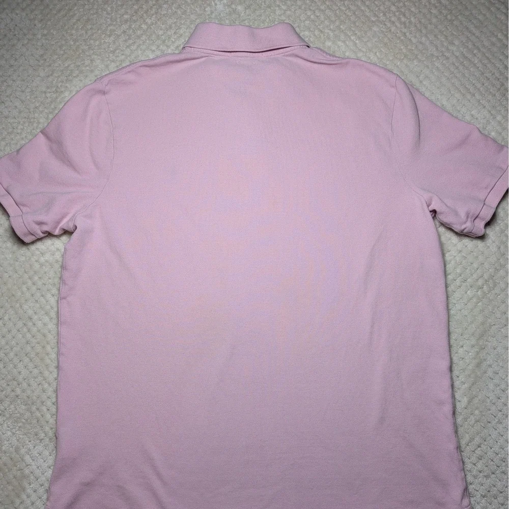 Polo Ralph Lauren Classic Fit Polo Shirt Mens Large Pink 100% Cotton